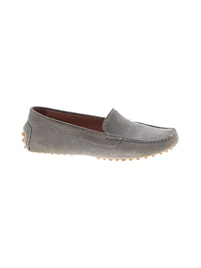 Pre-owned M. Gemi Flats In Gray
