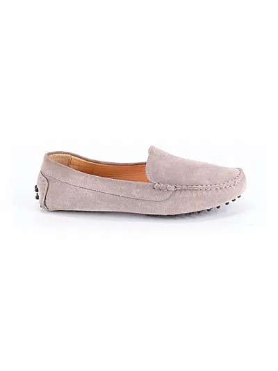Pre-owned M. Gemi Flats In Gray