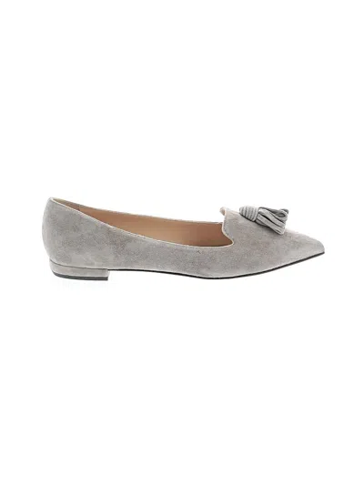 Pre-owned M. Gemi Flats In Gray