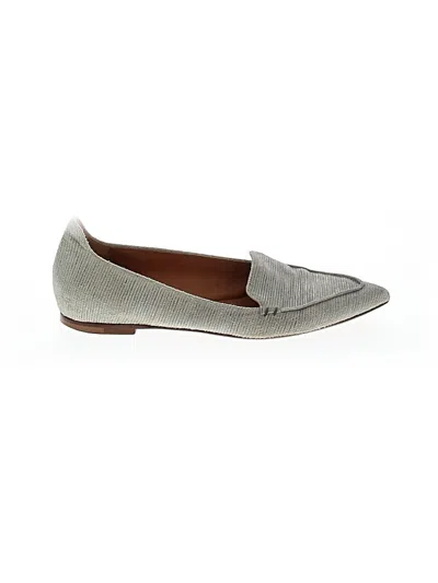 Pre-owned M. Gemi Flats In Gray