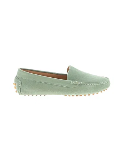 Pre-owned M. Gemi Flats In Green