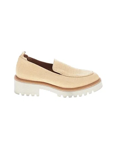 Pre-owned M. Gemi Flats In Tan