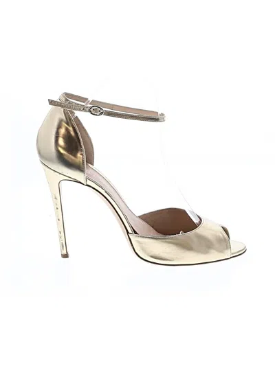 Pre-owned M. Gemi Heels In Gold