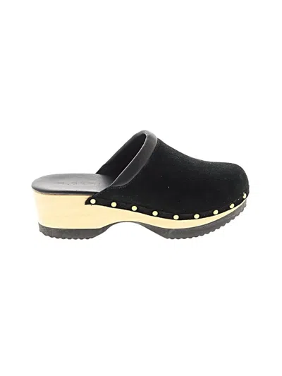 Pre-owned M. Gemi Mule/clog In Black
