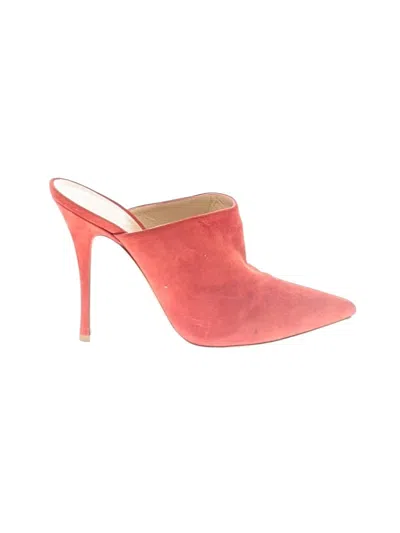 Pre-owned M. Gemi Mule/clog In Red