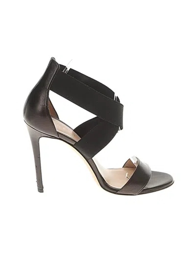 Pre-owned M. Gemi Sandals In Black