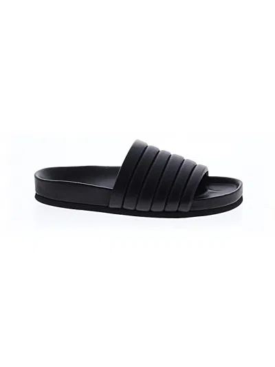 Pre-owned M. Gemi Sandals In Black