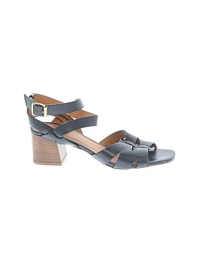 Pre-owned M. Gemi Sandals In Gray