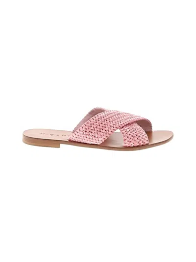 Pre-owned M. Gemi Sandals In Pink