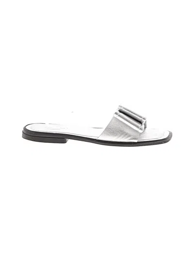 Pre-owned M. Gemi Sandals In Silver