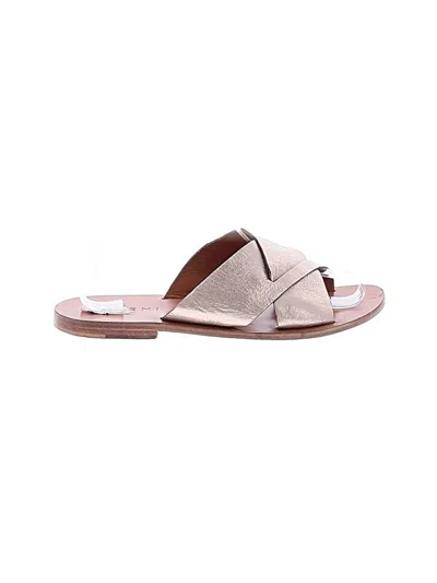 Pre-owned M. Gemi Sandals In Silver