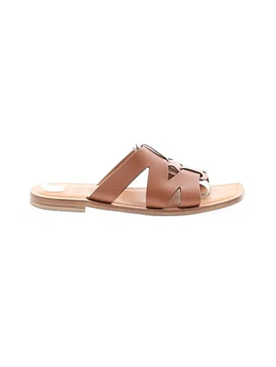 Pre-owned M. Gemi Sandals In Tan