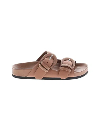 Pre-owned M. Gemi Sandals In Tan