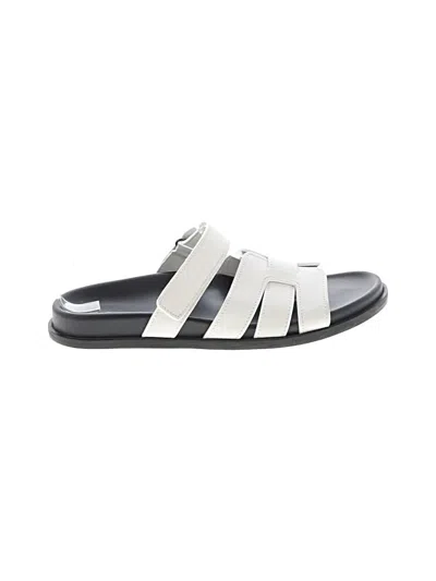 Pre-owned M. Gemi Sandals In White