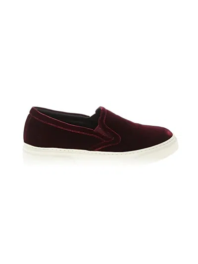 Pre-owned M. Gemi Sneakers In Burgundy