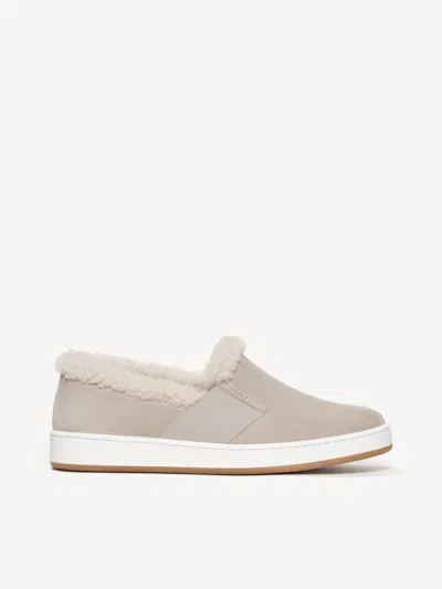 M. Gemi The Cerchio Due Shearling In Neutral