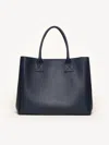 M. Gemi The Elena Grande Tote In Navy