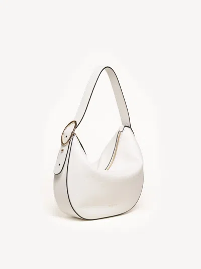 M. Gemi The Evelina Shoulder Bag In Ivory