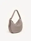 M. Gemi The Evelina Shoulder Bag In Light Mushroom