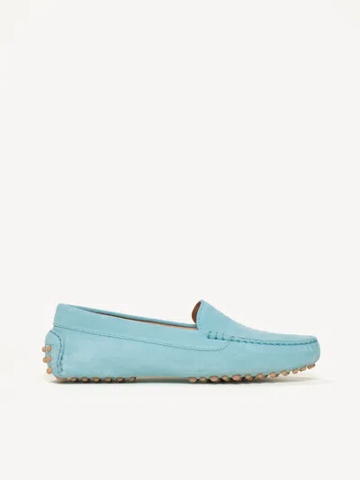 M. Gemi The Felize Suede In Capri Blue