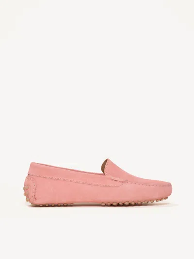 M. Gemi The Felize Suede In Watermelon