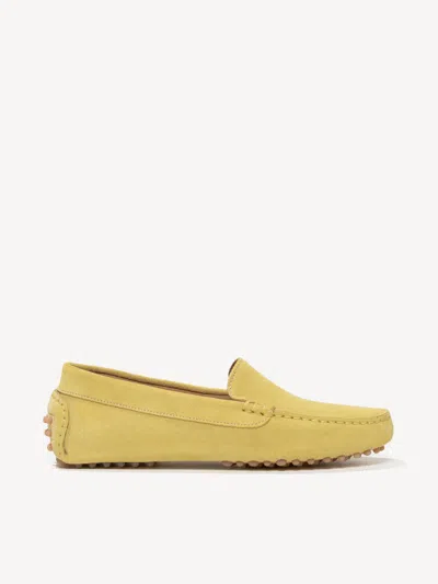 M. Gemi The Felize Suede In Yellow