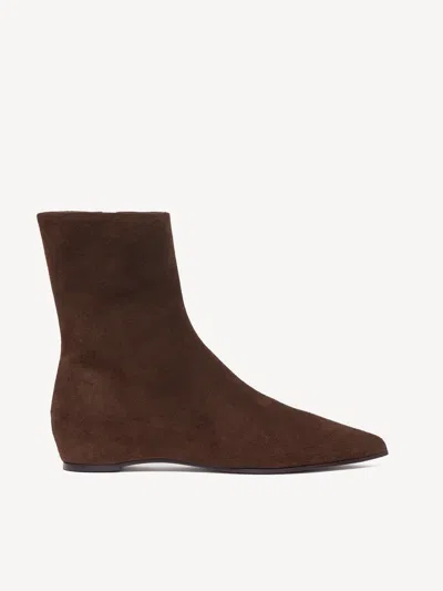 M. Gemi The Gia Bootie In Chocolate