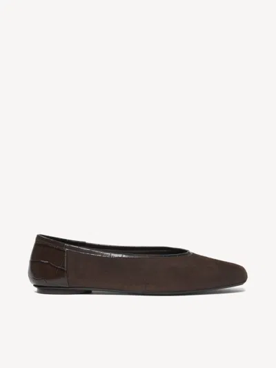 M. Gemi The Ginetta Due In Chocolate /croco