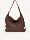 M. Gemi The Laura Convertible Backpack In Chocolate
