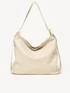 M. Gemi The Laura Convertible Backpack In Ecru