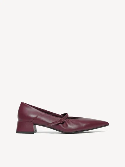M. Gemi The Loriana 35mm In Oxblood Nappa