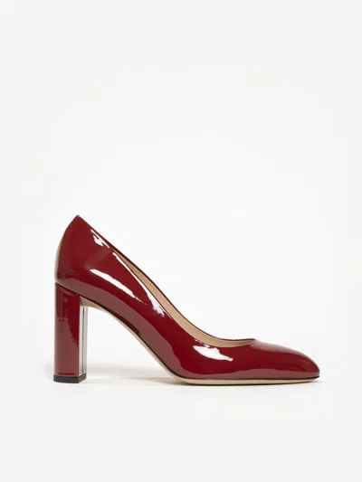 M. Gemi The Lustro 90mm In Ruby Red Patent