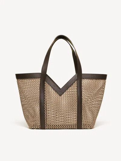 M. Gemi The Prima Raffia Tote