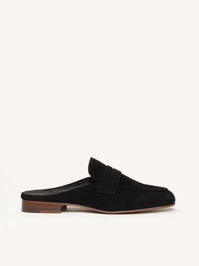 M. Gemi The Sacca Donna Mule In Black