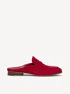 M. Gemi The Sacca Donna Mule In Sunset Red
