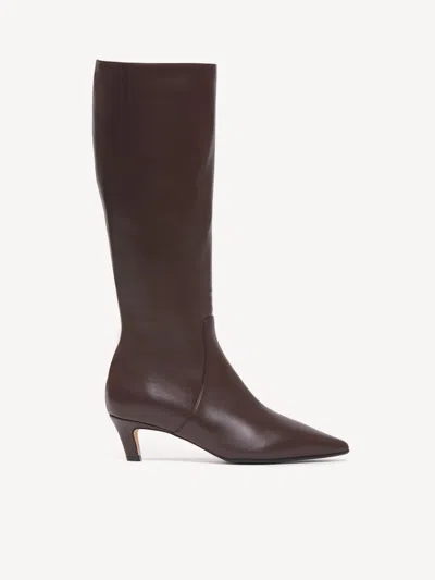 M. Gemi The Tina Due In Chocolate Nappa