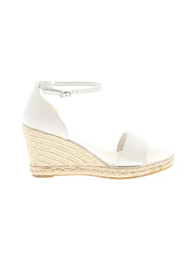 Pre-owned M. Gemi Wedges In White