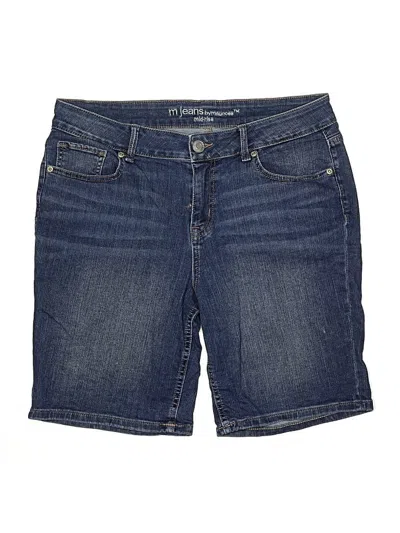 Pre-owned M Jeans By Maurices Denim Shorts In Blue