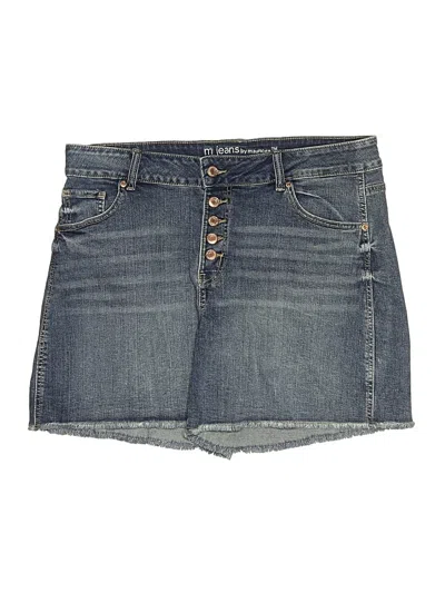 Pre-owned M Jeans By Maurices Denim Shorts In Blue