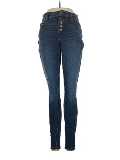 Pre-owned M Jeans By Maurices Jeggings In Blue