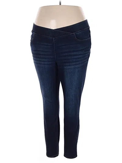 Pre-owned M Jeans By Maurices Jeggings In Blue