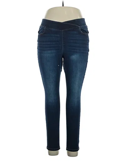 Pre-owned M Jeans By Maurices Jeggings In Blue