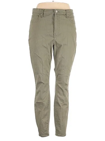 Pre-owned M Jeans By Maurices Jeggings In Green