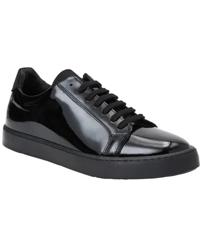M Line By Bruno Magli Magnifico Sera Lace-up Sneakers In Black