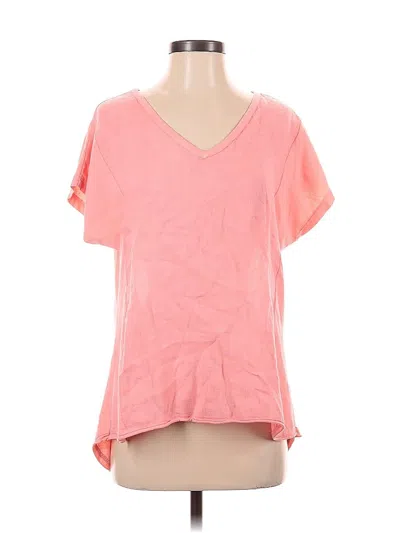 Pre-owned M Made In Italy Short Sleeve T-shirt In Pink