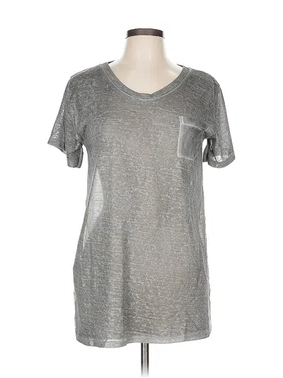 Pre-owned M Made In Italy Short Sleeve T-shirt In Silver