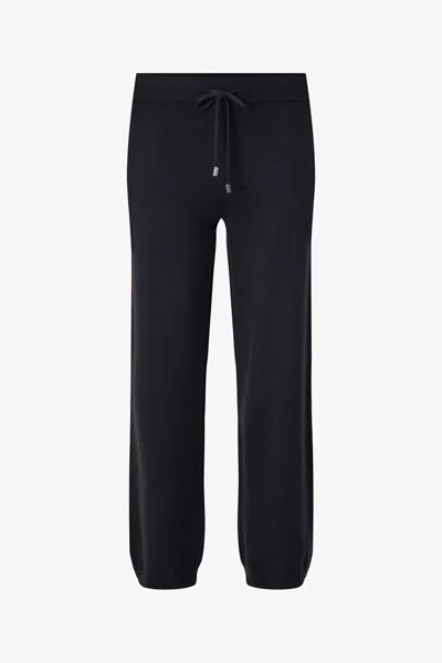 M Made In Italy Women's Cozy Knit Pant In Black