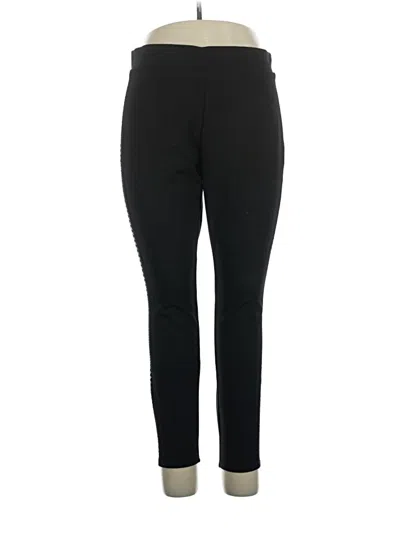 Pre-owned M Magaschoni Active Pants In Black