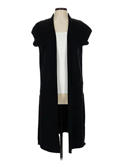 Pre-owned M Magaschoni Cardigan Sweater In Black