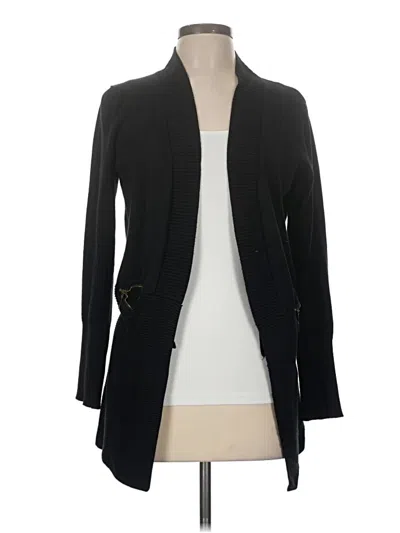 Pre-owned M Magaschoni Cardigan Sweater In Black